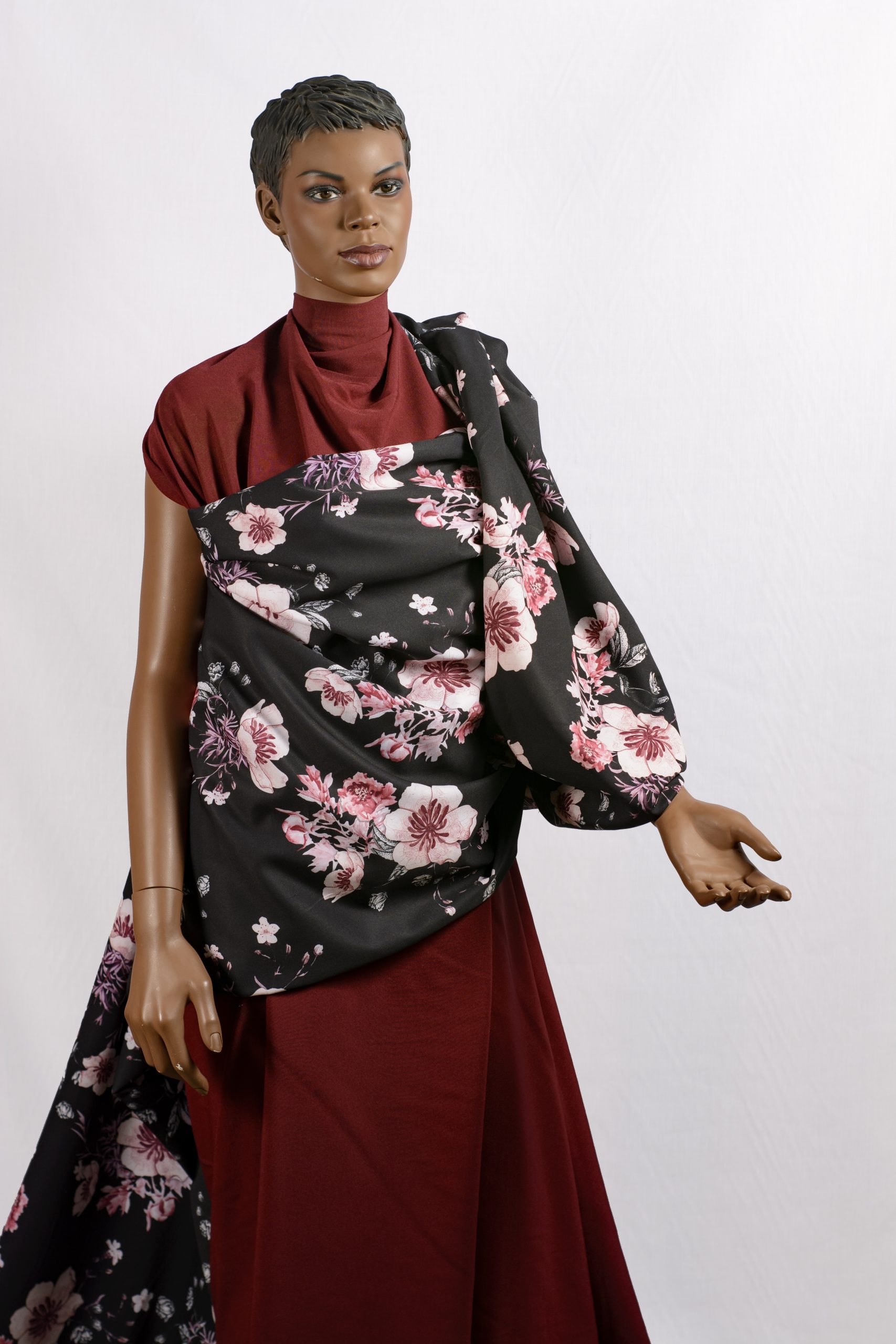 Maroon Ladies Dress