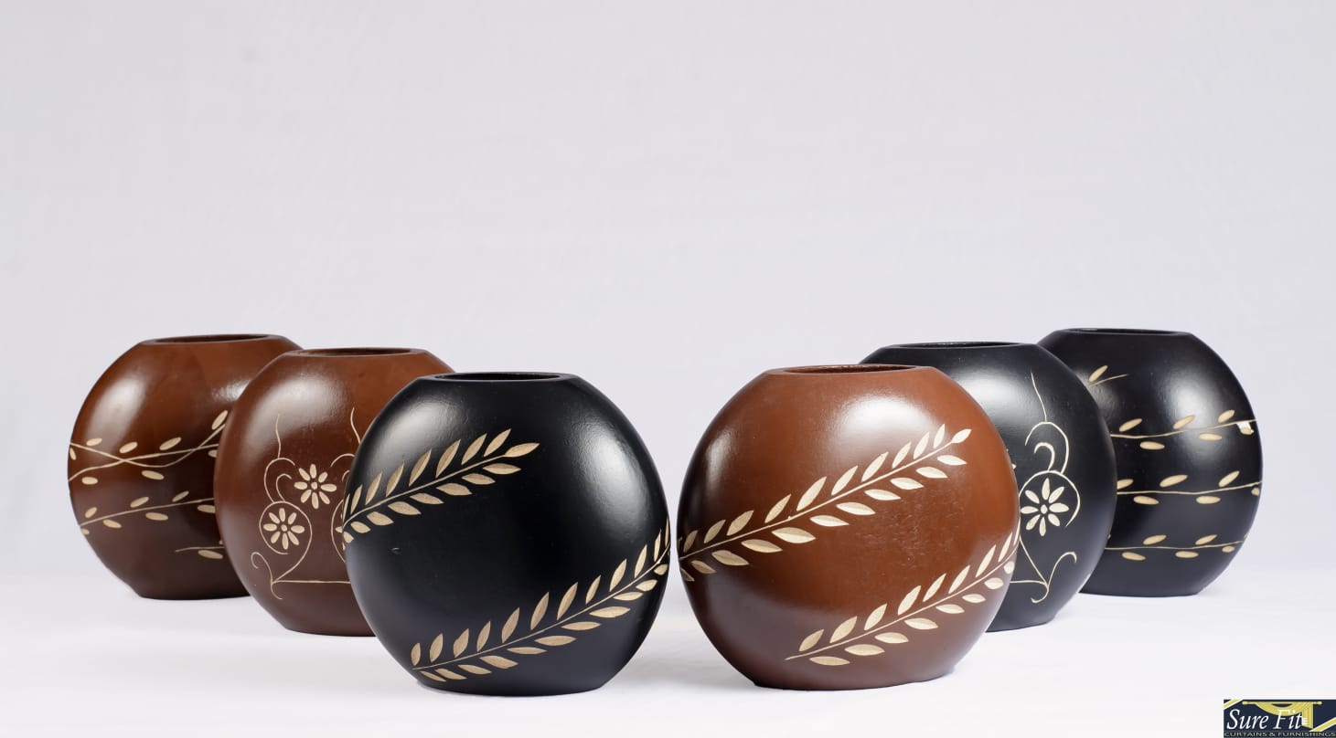 Small Wooden Vase
