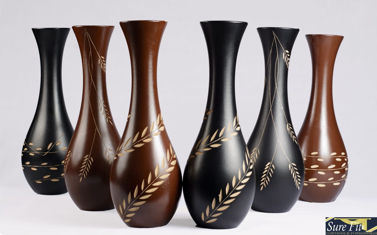 Wooden Vases